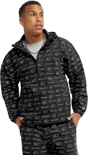 Champion Men's Windbreaker Jacket with Scuba Hood