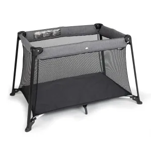 Child Craft Metro Play Yard, Ultra-Lightweight Portable Crib with Removeable Baby Bassinet, Includes Convenient Easy-to-Carry Bag with Backpack Style Straps, Easy-to-Clean Fabric (Black)