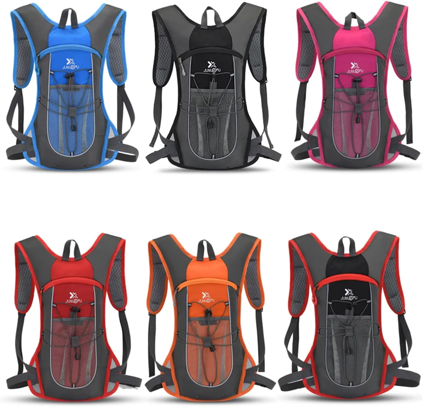 Clape Hydration Backpack for Running, Biking with Hydration Bladder 2L Lightweight & Portable Water Backpack Breathable Riding Daypack Bike Rucksack for Outdoor Sports Travelling Mountaineering