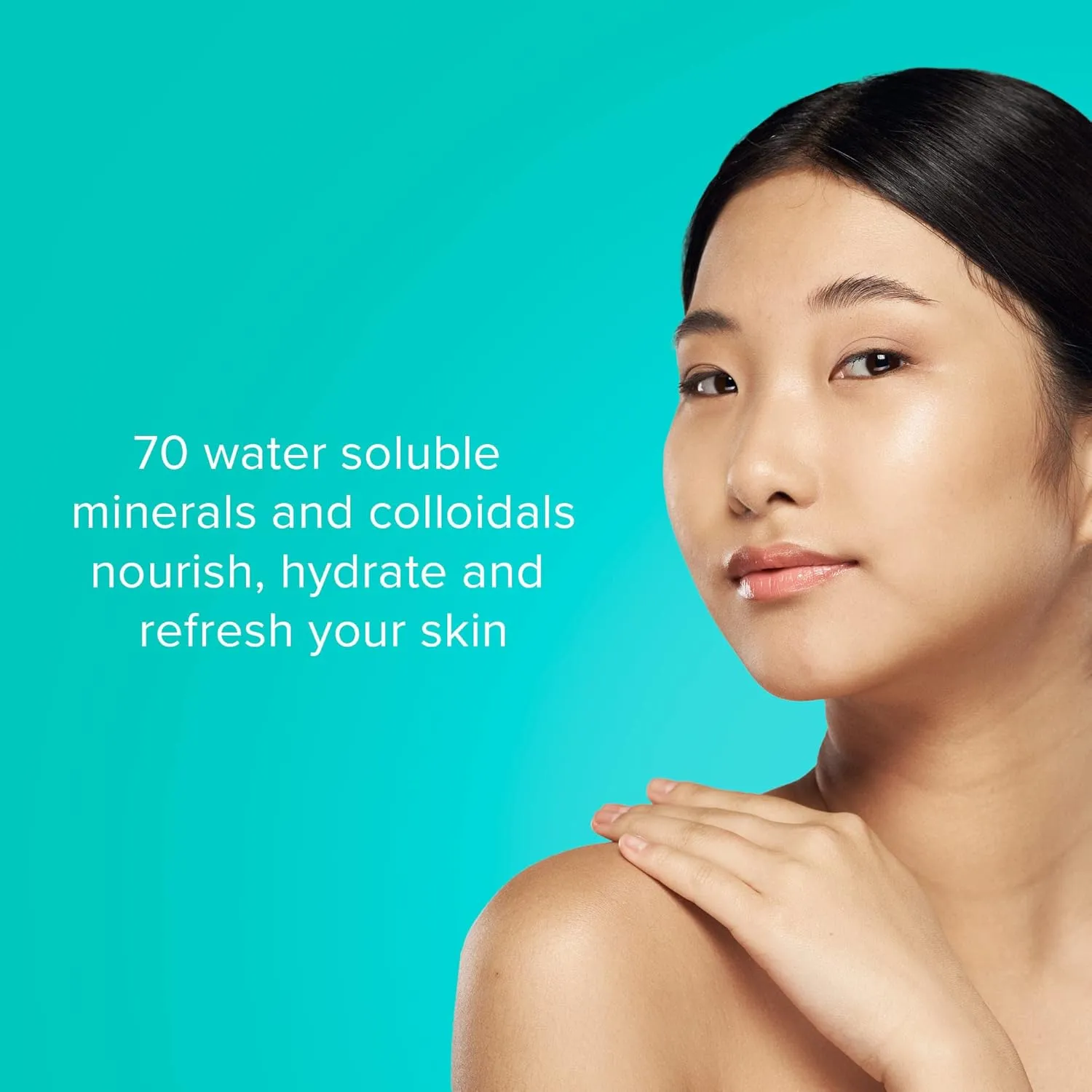 ClarityRx Take Your Vitamins Daily Mineral Spray for Dry Skin, Natural Plant-Based Moisturizing Face & Body Mist for All Skin Types