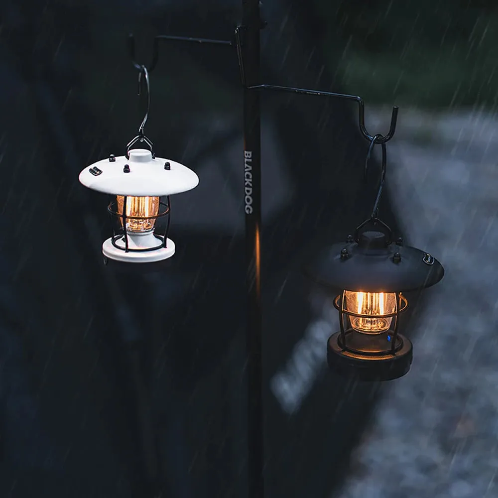 [CLEARANCE] Blackdog Mini Retro Camping Hanging Lamp