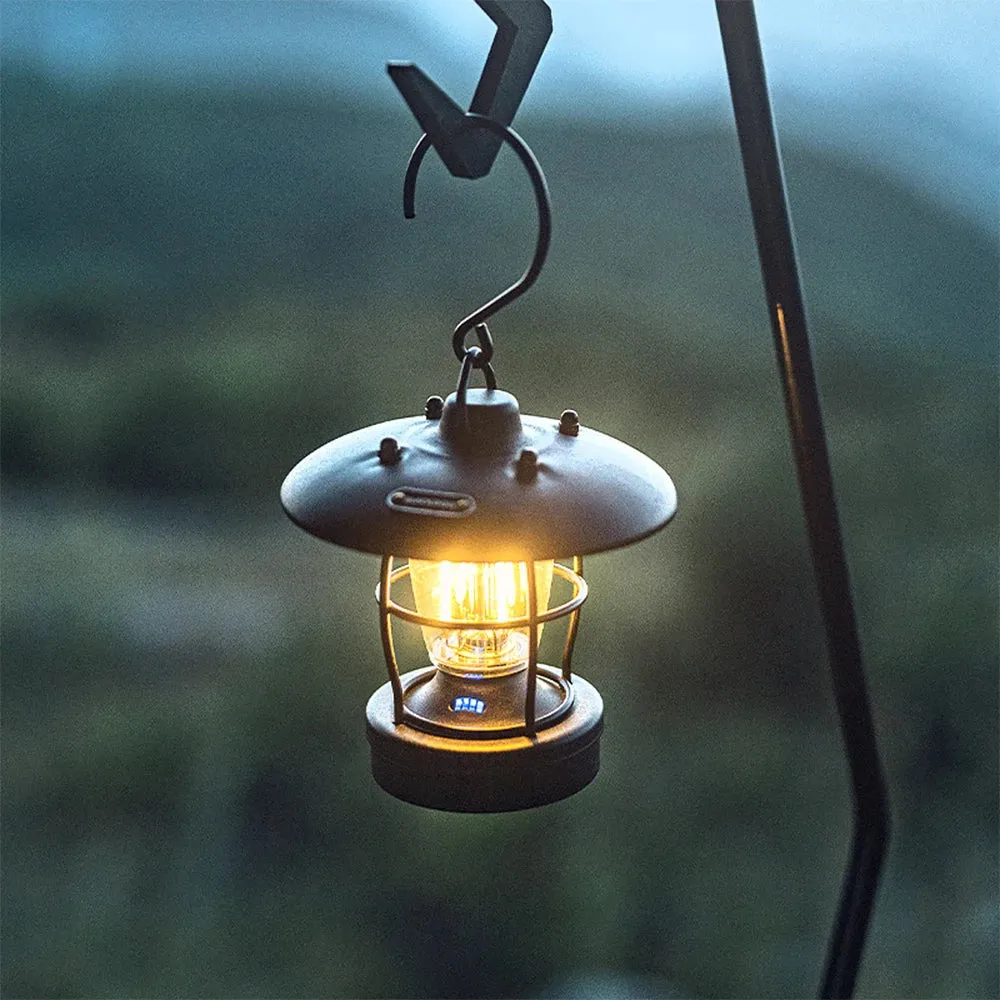 [CLEARANCE] Blackdog Mini Retro Camping Hanging Lamp