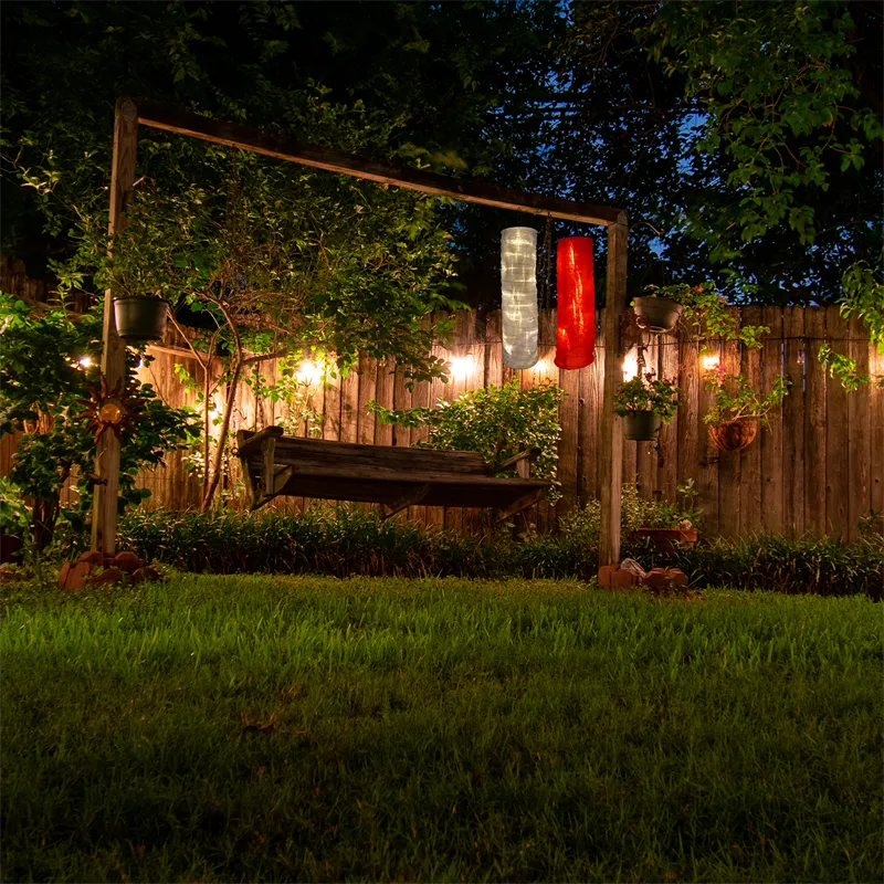 Click Festive Hanging LED Solar Lantern