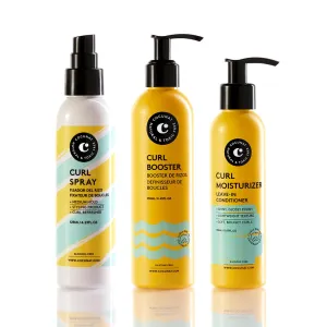 COCUNAT - Curly Method - Curl Booster   Moisturizer Leave In   Boost Spray - Defining Gel - Fixer - Anti Frizz - Curl Activator - 250ml   150ml   125ml
