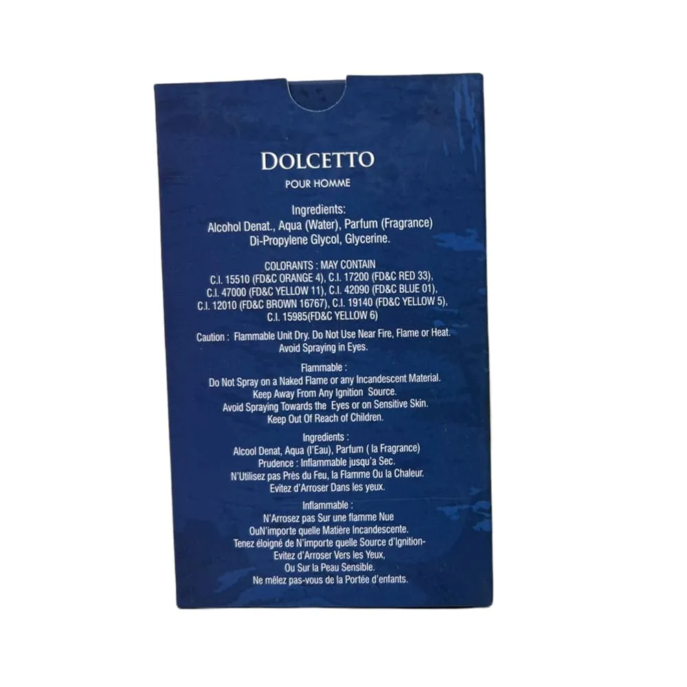 Cologne for Men Eau De Toilette Natural Spray Multi Scent Perfume 100 ML(Random 2PCS)