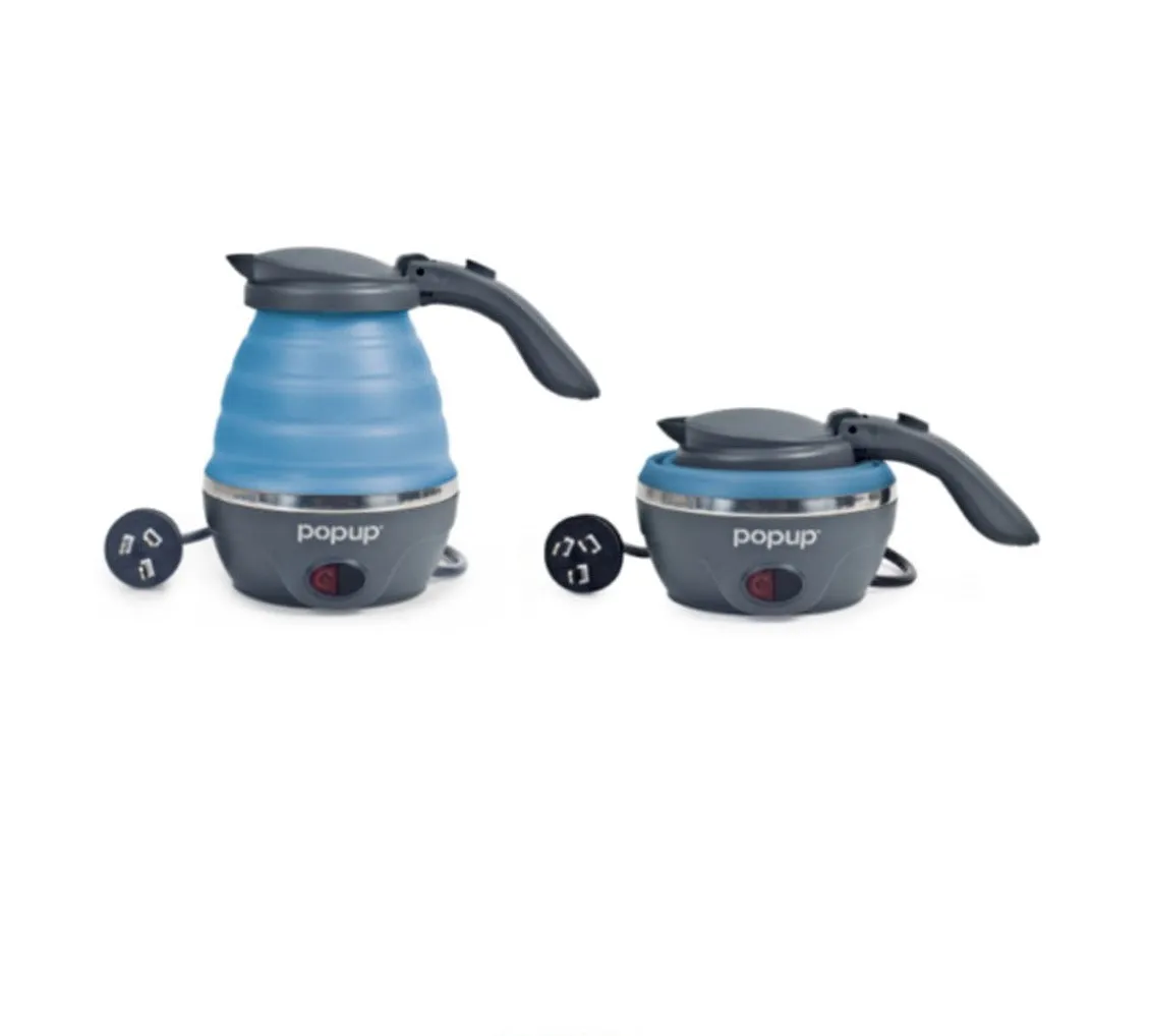 Companion 240v Compact Pop Up Billy Kettle - Blue Comp10434bl Caravan Motorhome