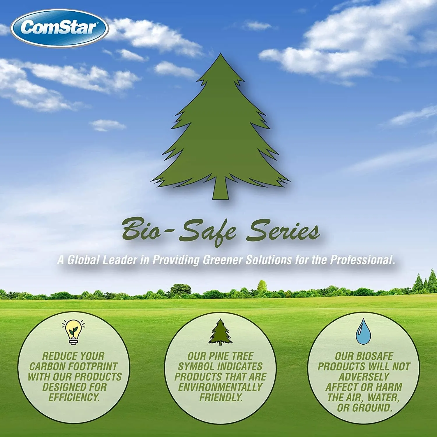 ComStar Leak Bubbles Blue HVAC & Gas Detector, Fastest-Acting Leak Detector in Today's Market - Safe, Non-Corrosive, Long-Lasting Bubbles & Detects Micro Leaks, Made in USA, 1 Quart Spray (90-208)