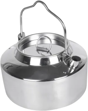 Convenient Camping Kettle Stainless Steel Tea Pot Large Capacity Easy to Use
