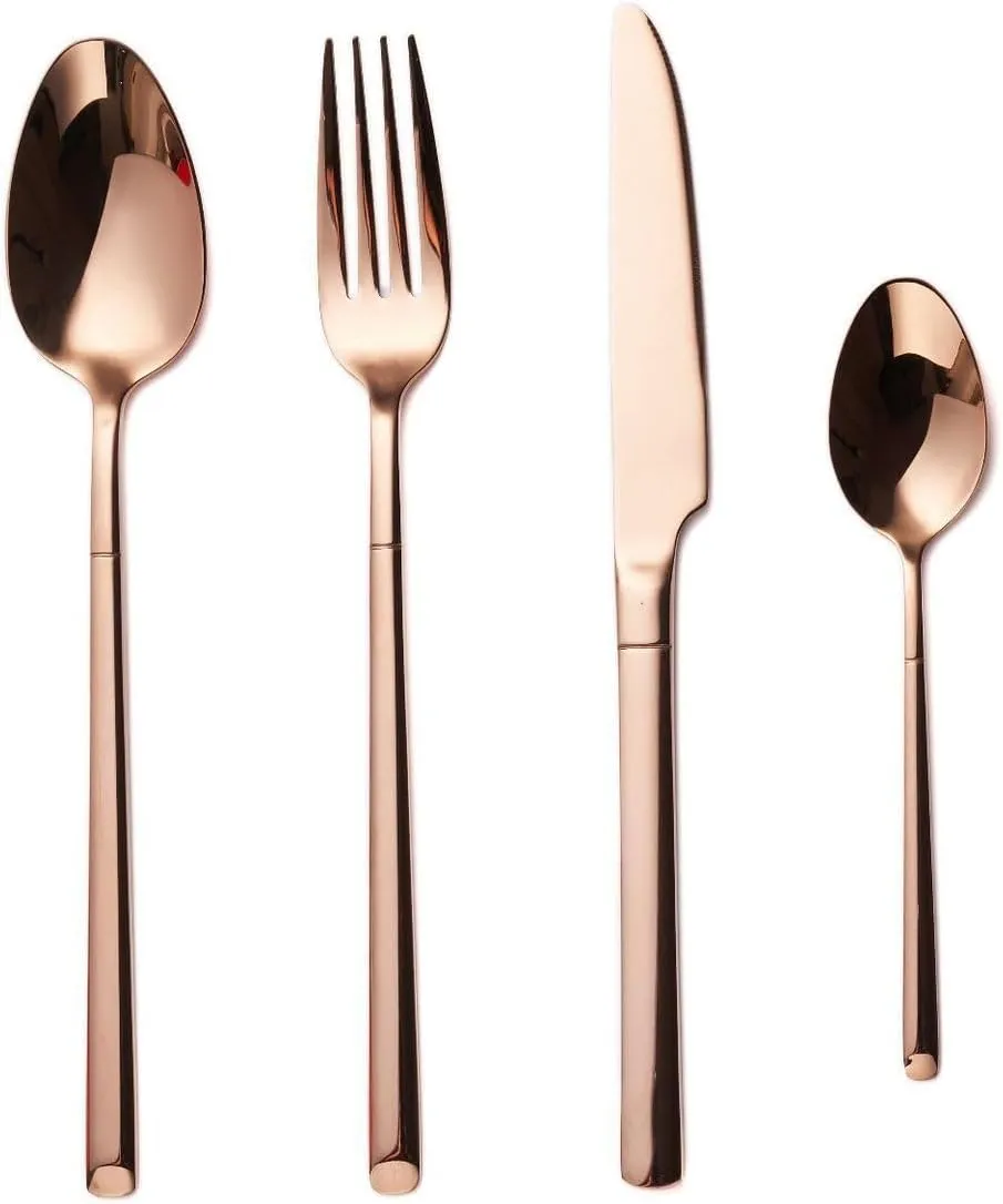 Cook Aluminum Kitchen Set Camping Pot Kit Kettle Travel Mountaineering Picnic BBQ Cutlery Equipment(Black/Gold-16 Pieces for 4)