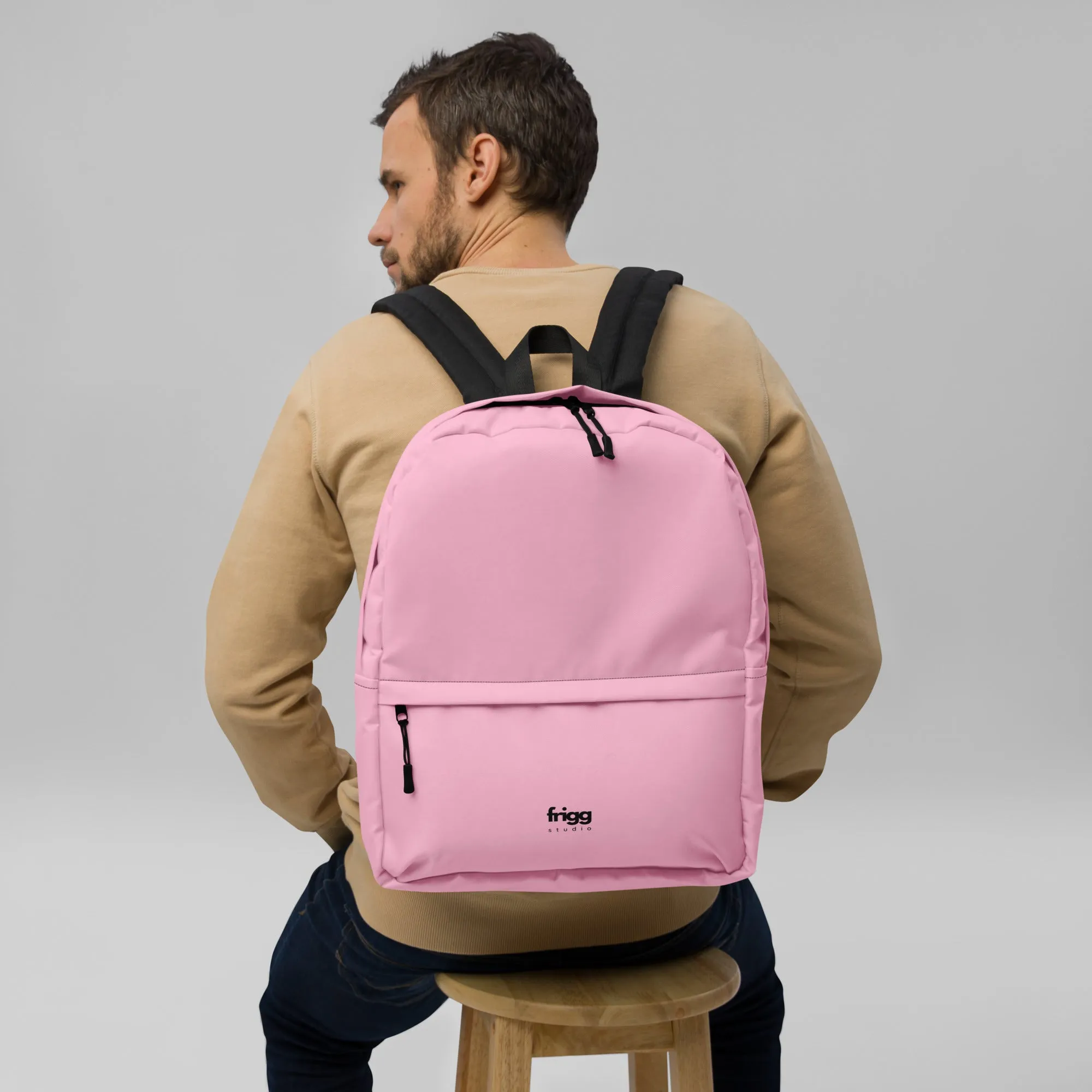 COTTON CANDY - WATER-RESISTANT BACKPACK WITH LAPTOP POCKET