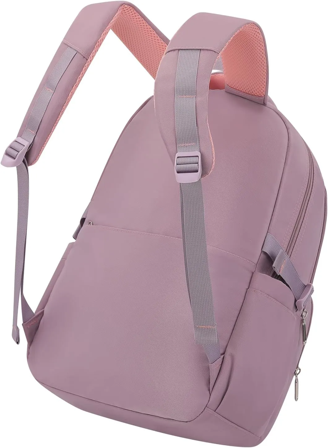 Cute School Backpack for Women Men Casual Travel Laptop Backpack Aesthetic Lightweight College Bookbags for Kids(Purple)