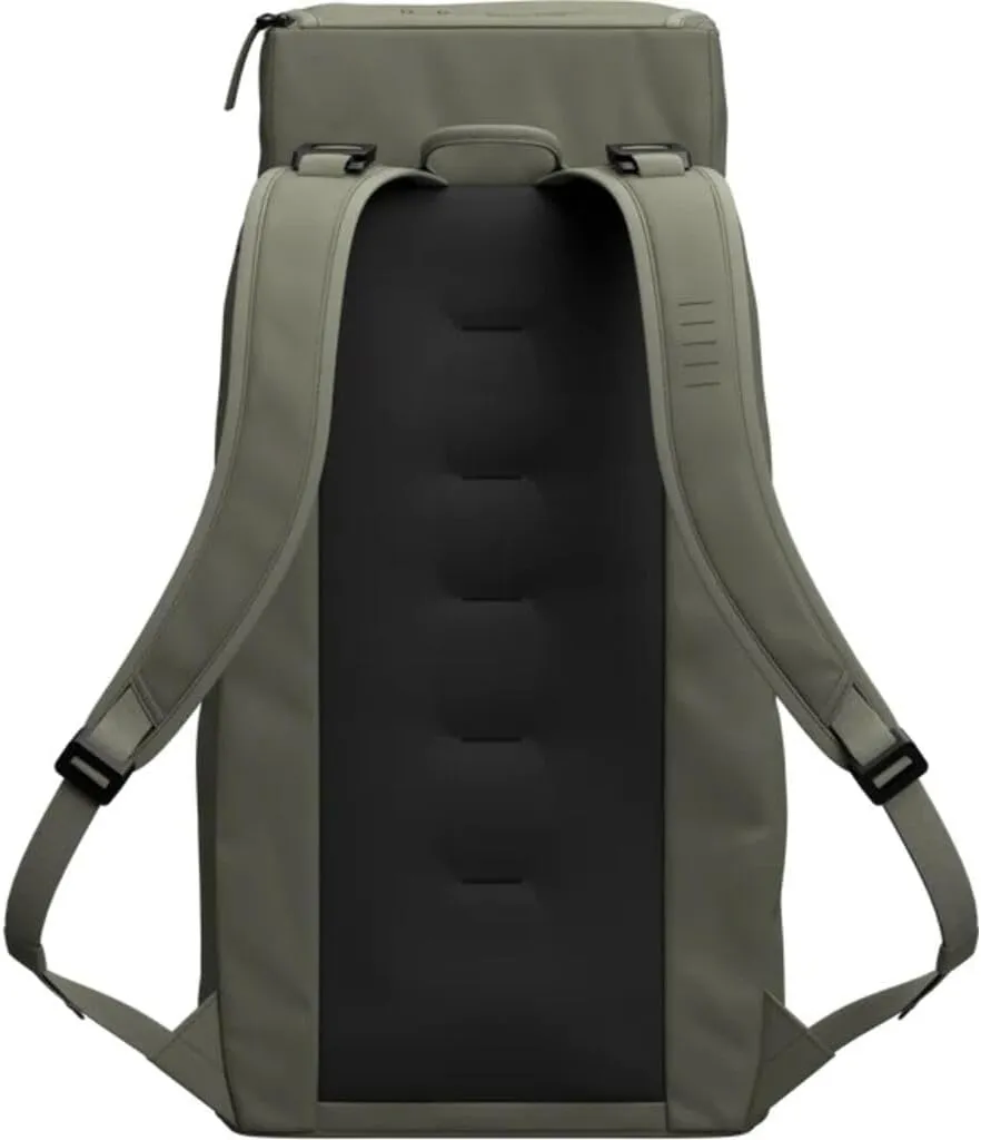 Db Journey The Hugger Backpack - Durable Travel Backpack with Laptop Compartment & Pockets for Work, Luggage Backpack with Roller Bag Hook Up System, 30L - Moss Green