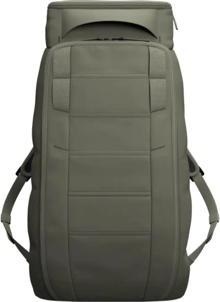 Db Journey The Hugger Backpack - Durable Travel Backpack with Laptop Compartment & Pockets for Work, Luggage Backpack with Roller Bag Hook Up System, 30L - Moss Green