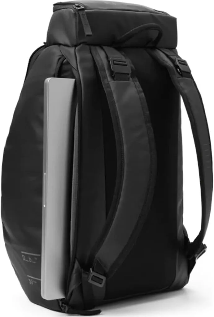 Db Journey The Hugger Backpack - Durable Travel Backpack with Laptop Compartment & Pockets for Work, Luggage Backpack with Roller Bag Hook Up System, 30L - Moss Green