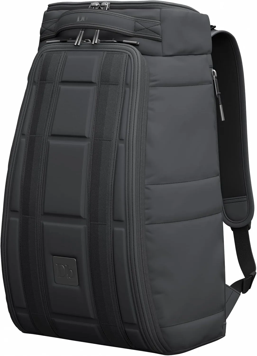 Db Journey The Hugger Backpack - Lightweight, Durable Travel/Luggage Bag with Laptop Compartment for Work, and Gym, Roller Bag Hook-Up System, 20L - Gneiss
