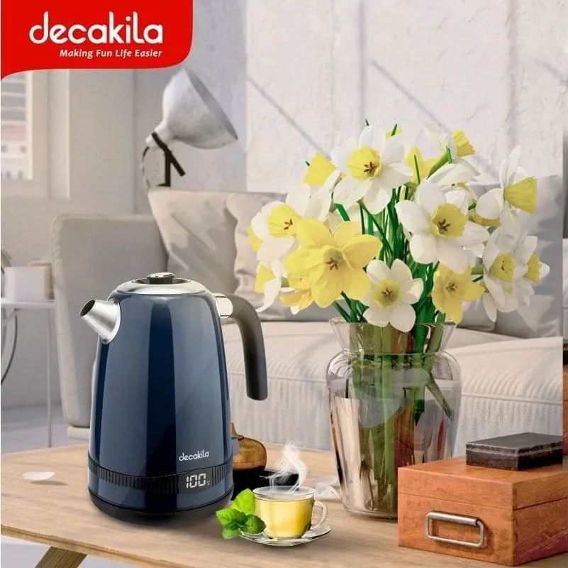 Decakila 1.7L Stainless Steel Electric Kettle 2200W - KEKT021L