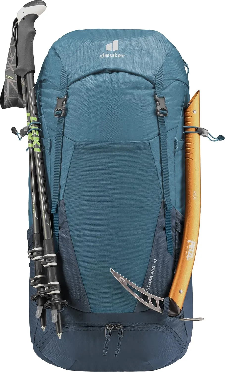 Deuter Futura Pro 40 D3401321-1374 Men's Mountaineering Backpack, Atlantic x Ink, 2021 Model