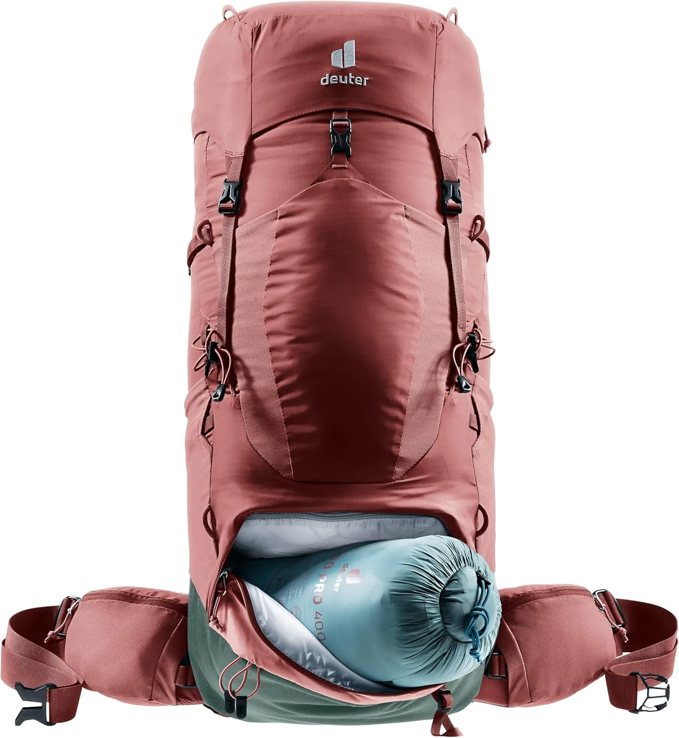 Deuter Women's Aircontact Lite 45 10 SL Backpack for Hiking and Mountaineering
