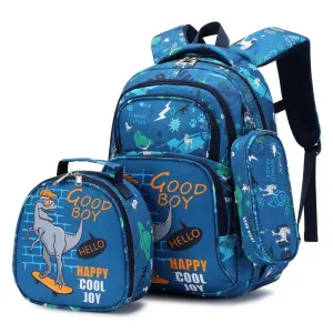 Dinosaur Ergonomic School Bag