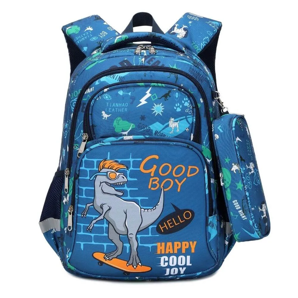 Dinosaur Ergonomic School Bag