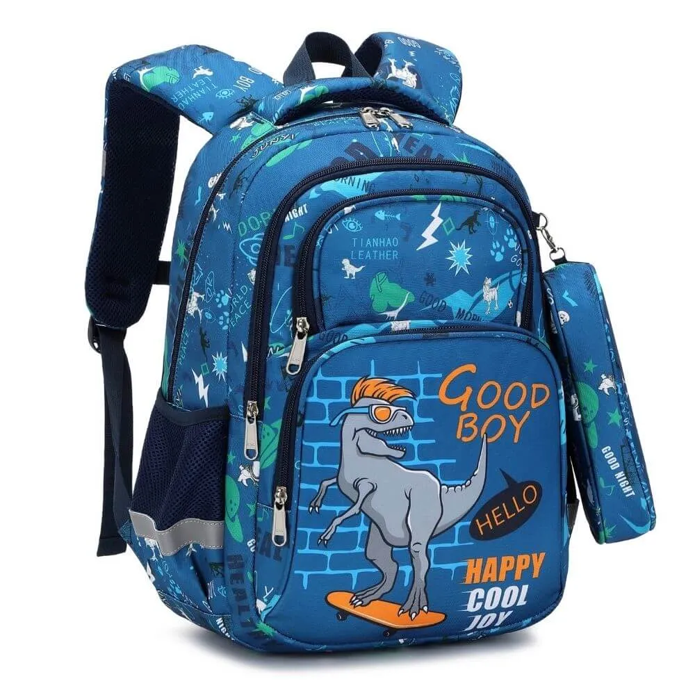 Dinosaur Ergonomic School Bag