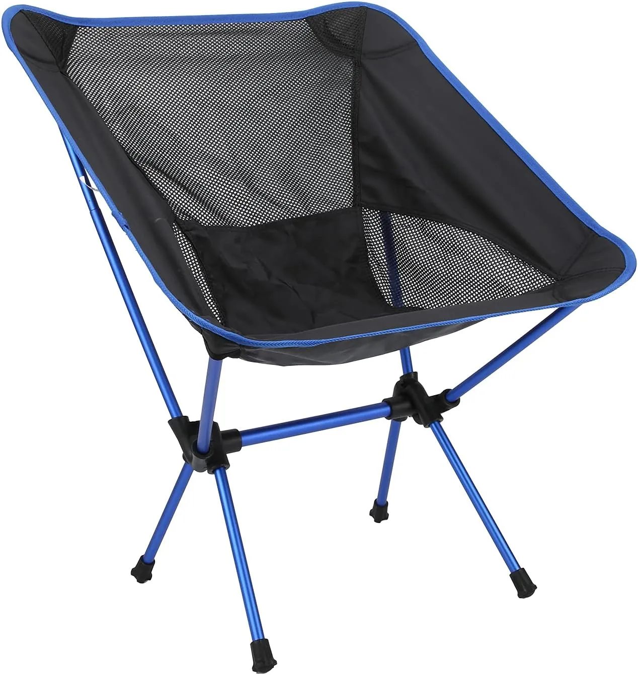 Dpofirs Portable Camping Stool, Compact Outdoor Chair with Storage Bag, Small Foldable Lightweight Backpack Chair, for Picnics Fishing Beach Camping Hiking
