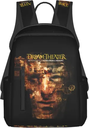 Dream Rock Theater Backpack Lightweight Backpack Travel Bag Classic Laptop Daypack for Men Women Backpack