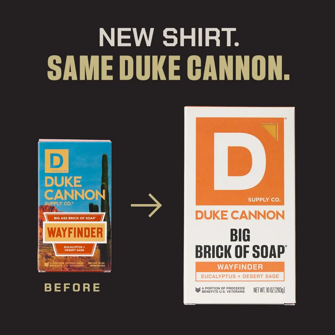 Duke Cannon Big Brick of Soap for Men – 3 Pack Variety | 10 oz Each | Triple Milled Bar Soaps | Long-Lasting | Natural Oils | Mens Bar Soap Set
