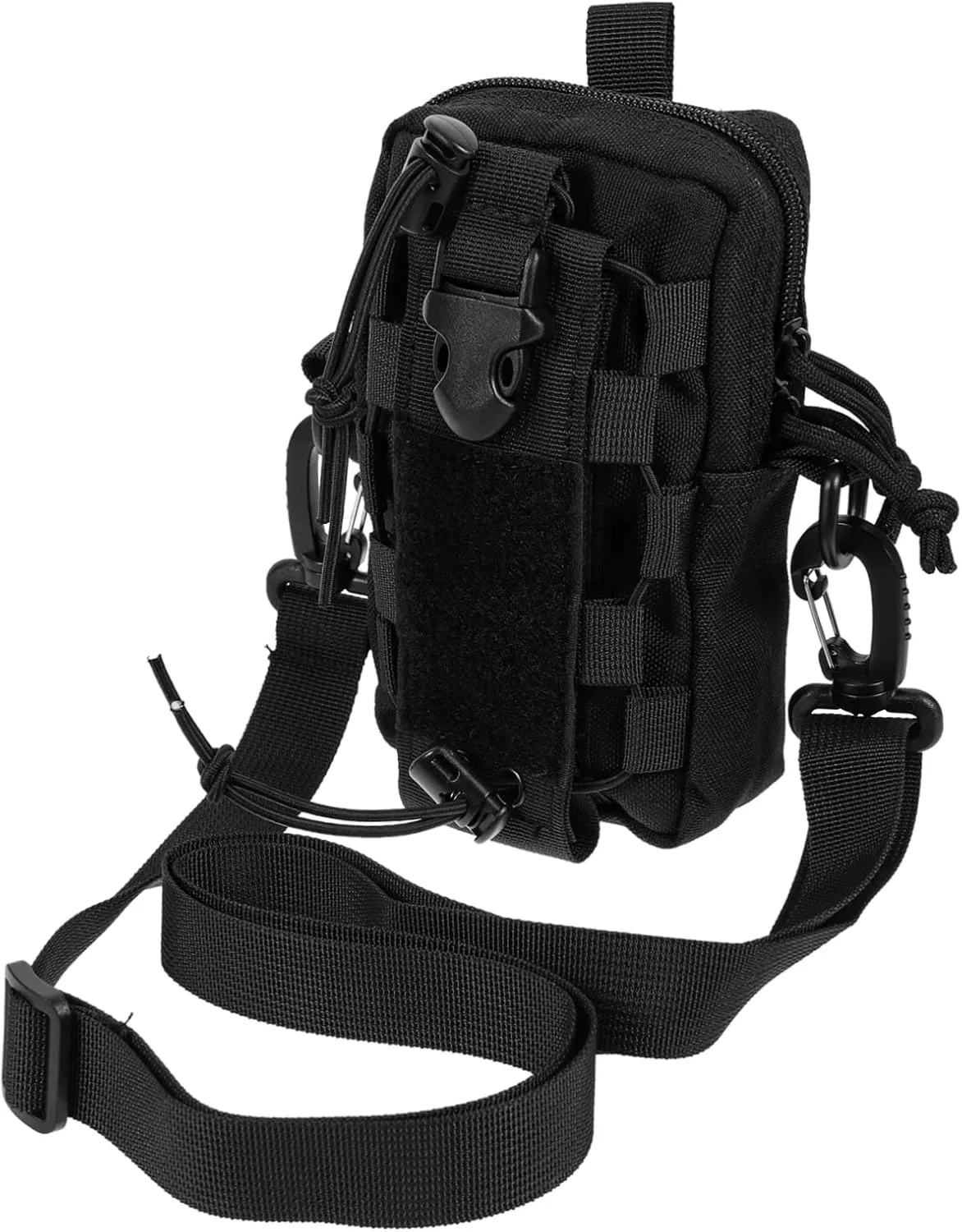 Duty Belt Pouch Zipper Sports Waist Pouch for Hiking Outdoor Kettle Bag Phone Storage