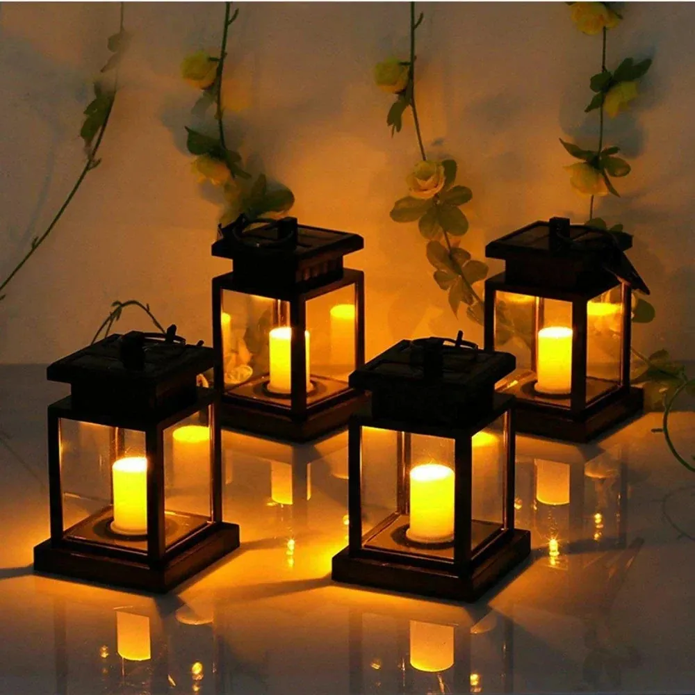 Eco-Friendly Outdoor LED Lanterns - Weather-Resistant & Decorative
