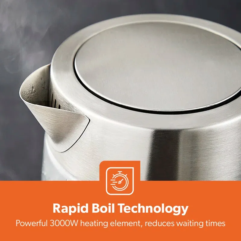 Electric Glass Kettle – Fast Boil 3000W Power