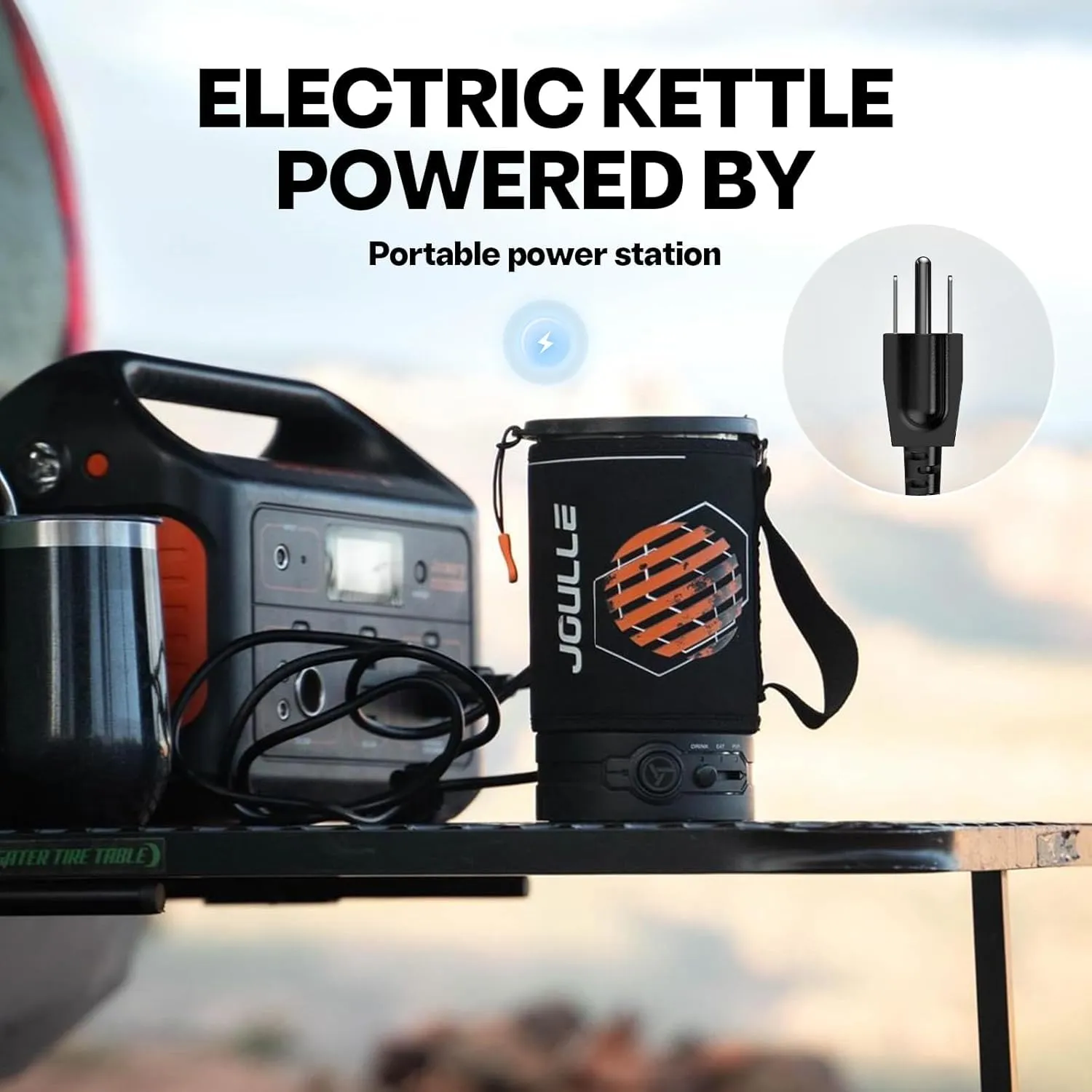 Electric Kettle Pot, Portable French Press Coffee Maker, Small Travel Water Boiler Cooker, 500 W Electric Tea Kettle for Boiling Water, Popcorn Maker, Camping RV Essentials