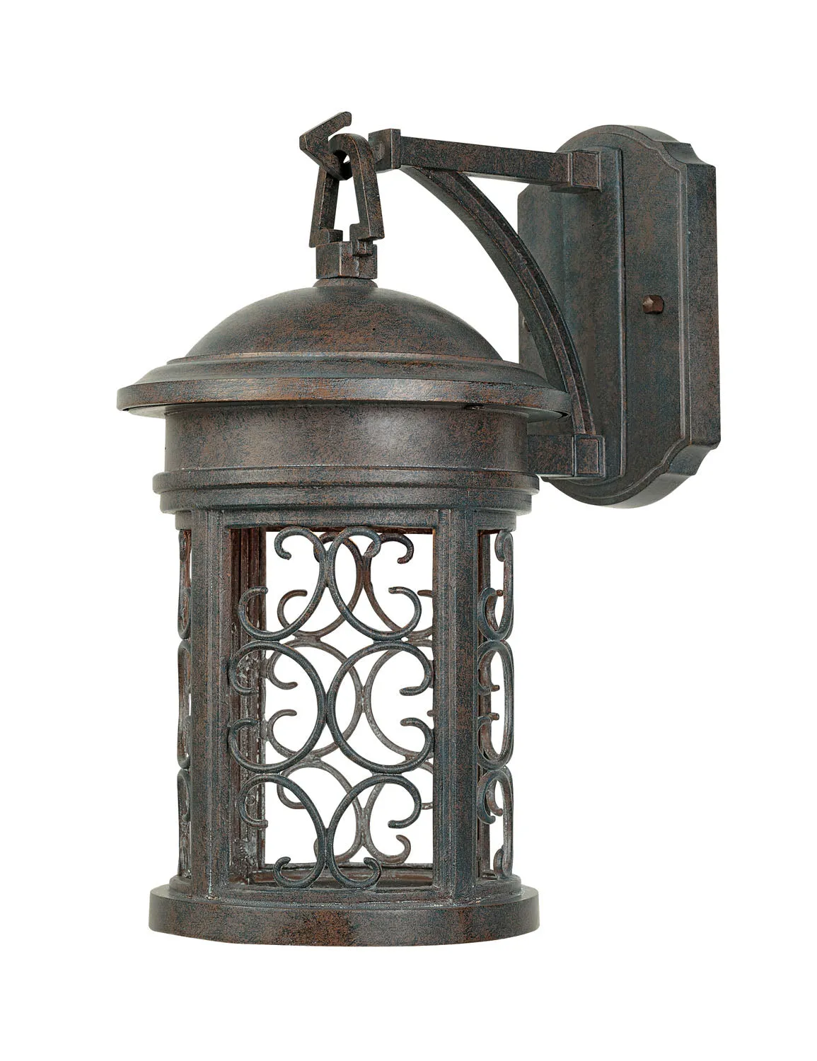Ellington One Light Wall Lantern in Mediterranean Patina