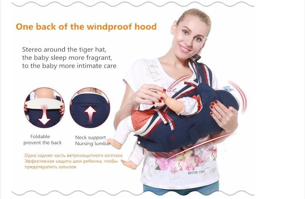 Ergonomic Baby Carrier/Backpack for Newborn and Kids on Sale