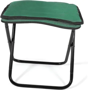 Ergonomic Portable Stool Outdoor Folding Foot Stool Compact for Camping Hunting