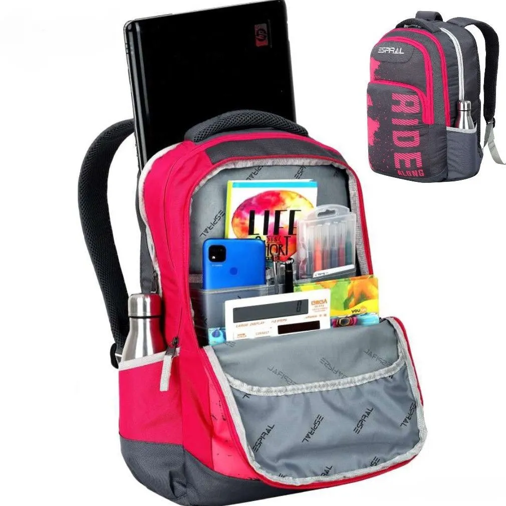 ESPIRAL Ride Along Super Lightweight Stylish Traveling School Backpack