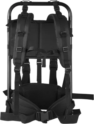 External Frame Hiking Backpacks,Hunting Backpack with Frame,Adjustable Aluminum External Frame Backpack,Frame Backpack Can Load 132Lbs for Outdoor Activity,Camping,Mountaineering,Travel,Black