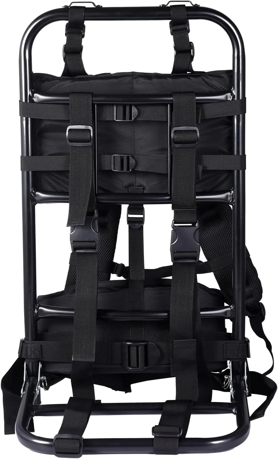 External Frame Hiking Backpacks,Pack Frames for Hunting,Aluminum Pack Frame,Frame Backpack Can Load 132Lbs,Portable Backpack Frame for Hiking,Travel,Mountaineering,Hunting,Black