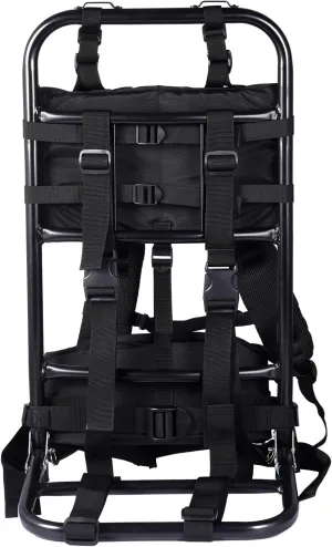 External Frame Hiking Backpacks,Pack Frames for Hunting,Aluminum Pack Frame,Frame Backpack Can Load 132Lbs,Portable Backpack Frame for Hiking,Travel,Mountaineering,Hunting,Black