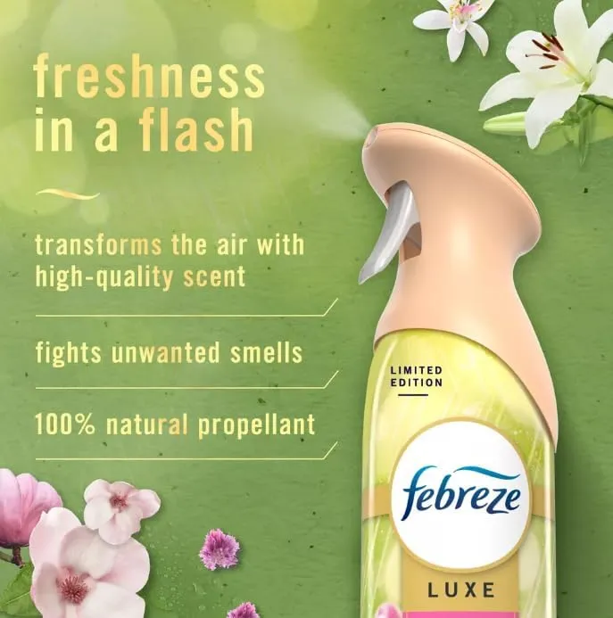 F.e.br.e.z.e Luxe Air Mist- 8.8oz 3ct (Morning Spring Showers)