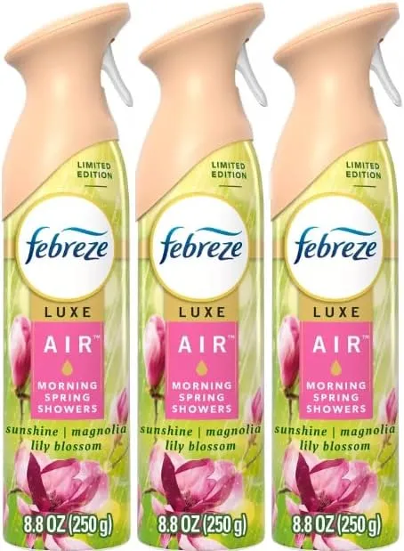 F.e.br.e.z.e Luxe Air Mist- 8.8oz 3ct (Morning Spring Showers)