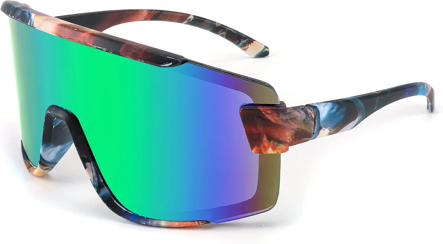 FEISEDY Cycling Glasses Men Women Sport Sunglasses 80s ski Goggles Driving Fishing Biking Sunglasses UV Protection B2944