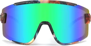 FEISEDY Cycling Glasses Men Women Sport Sunglasses 80s ski Goggles Driving Fishing Biking Sunglasses UV Protection B2944