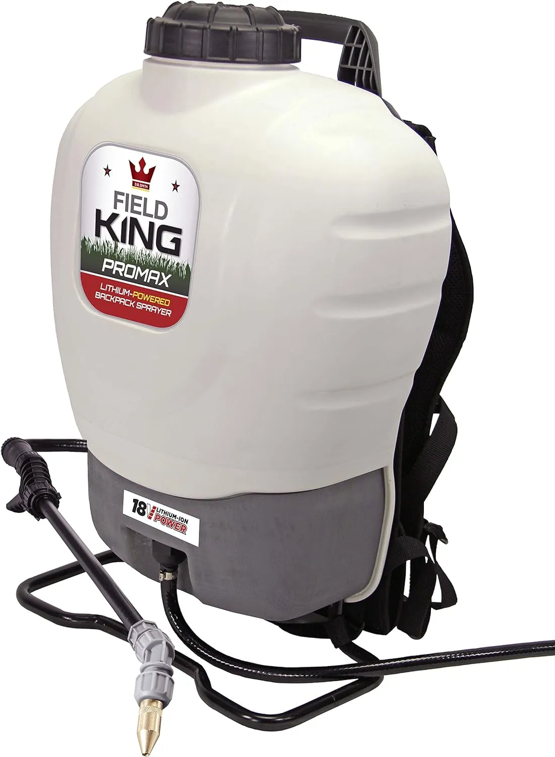 Field King 190515 Professionals Battery Powered Backpack Sprayer, 4 gal