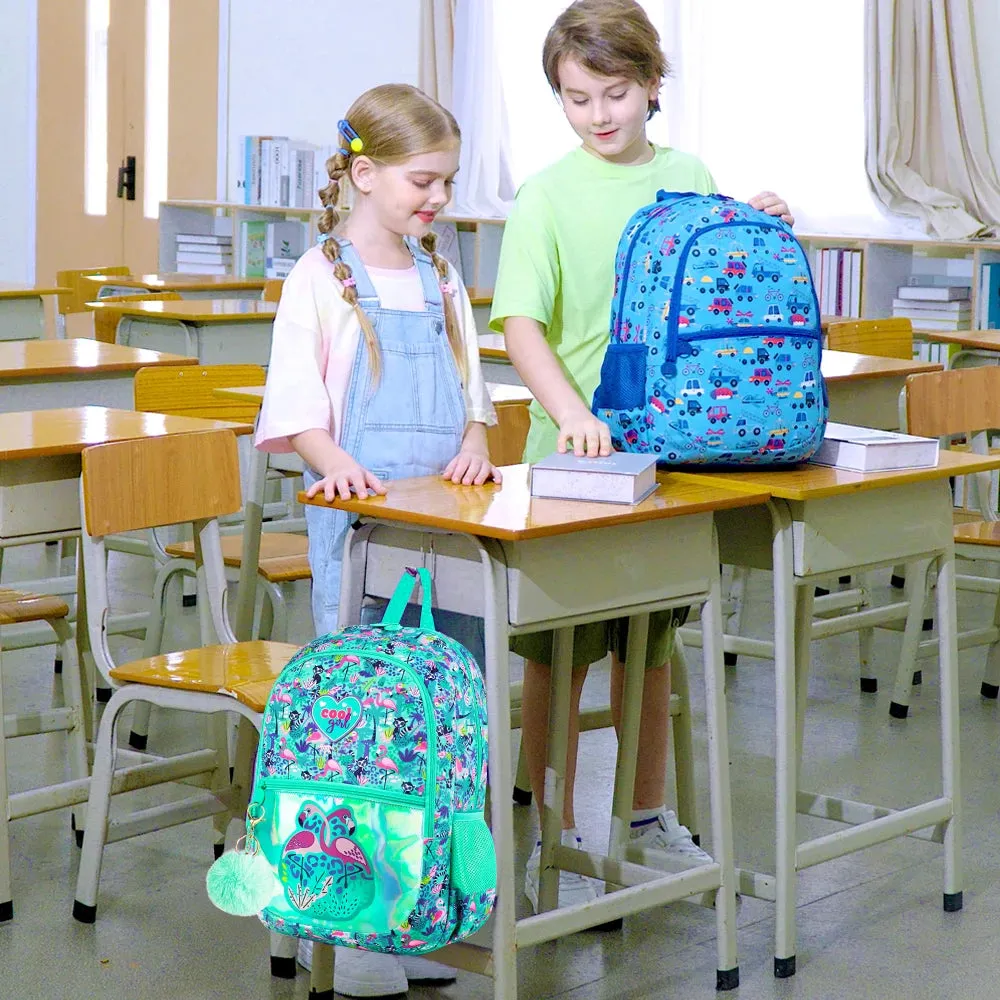 Flamingo School Bag Set
