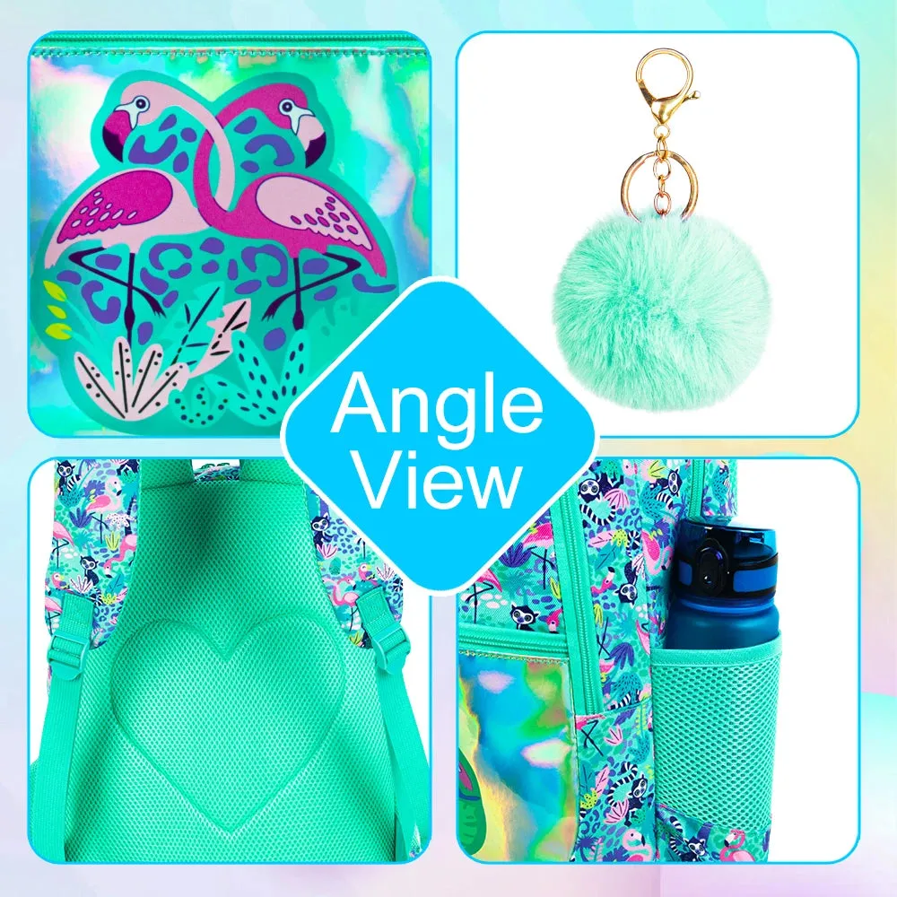 Flamingo School Bag Set