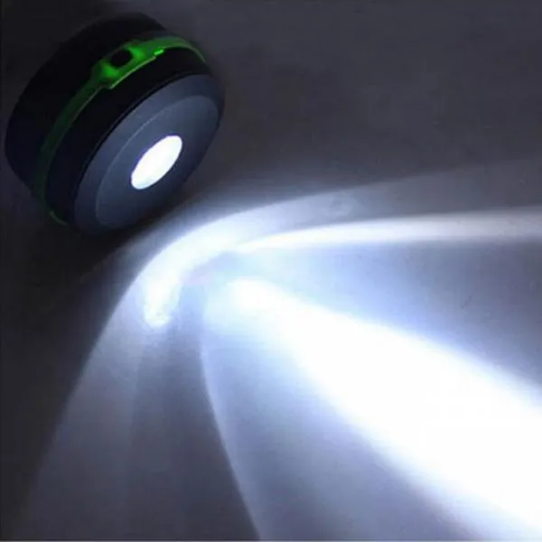 Foldable Mini LED Camping Lights Outdoor Waterproof Night Lighting Fishing Hiking Lamp Green