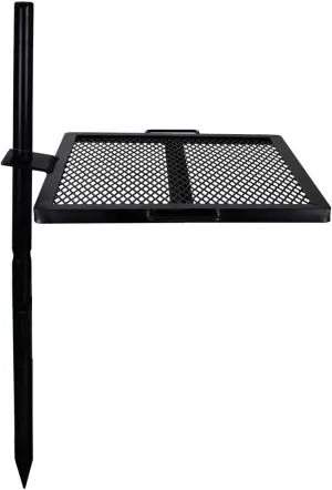 GameMaker Gravity Camping Grill & Pole – Adjustable Outdoor Cooking System, Portable Campfire BBQ for Hiking, Hunting & Backpacking