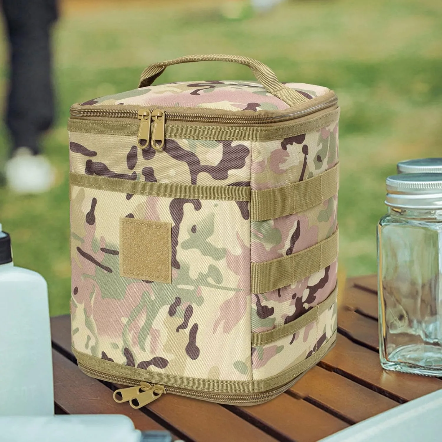 Gas Cylinder Storage Bag for and Cooking Gear