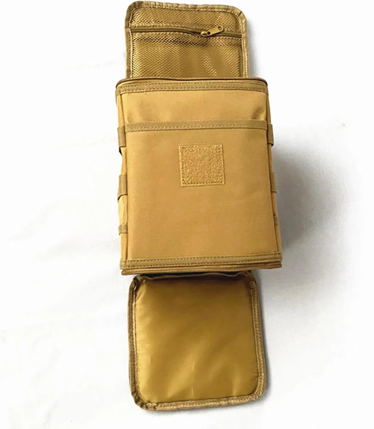 Gas Tank Storage Bag Gas Cylinder Bag Multifunction Protective Cover Camping Lantern Bag Storage Case for Travel Cooking, Mud Color